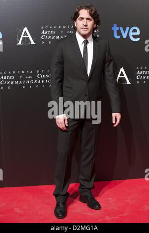 Madrid, Espagne. 28 janvier 2013. Concha VELASCO assiste à la Goya Awards nommé Gala au Teatros del Canal le 28 janvier 2013 à Madrid, Espagne (Image credit : Crédit : Jack Abuin/ZUMAPRESS.com/Alamy Live News) Banque D'Images