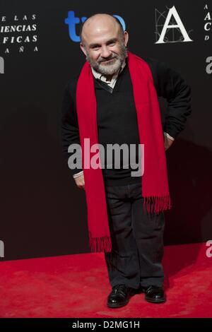 Madrid, Espagne. 28 janvier 2013. assiste à la Goya Awards nommé Gala au Teatros del Canal le 28 janvier 2013 à Madrid, Espagne (Image credit : Crédit : Jack Abuin/ZUMAPRESS.com/Alamy Live News) Banque D'Images