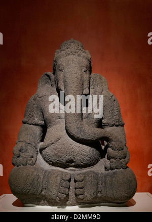 Alsdorf Galeries du Art Institute de Chicago, Chicago, Illinois. 'Ganesh, Suppression d'Obstacles' 9e ou 10e siècle Banque D'Images