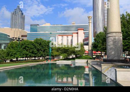 Centennial Olympic Park, Atlanta, Géorgie, États-Unis d'Amérique, Amérique du Nord Banque D'Images