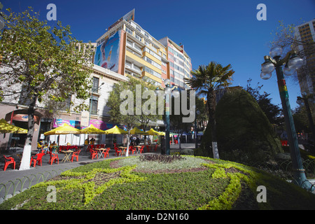 Avenida 16 de Julio (El Prado), La Paz, Bolivie, Amérique du Sud Banque D'Images