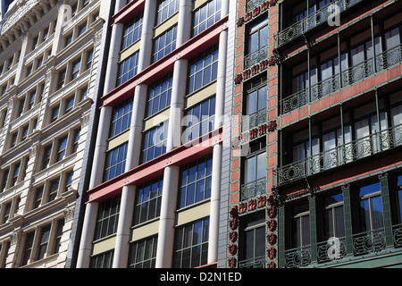 Les bâtiments, loft de Soho, Manhattan, New York City, États-Unis d'Amérique, Amérique du Nord Banque D'Images