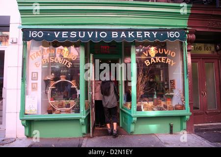 Vesuvio Bakery, Soho, Manhattan, New York City, États-Unis d'Amérique, Amérique du Nord Banque D'Images