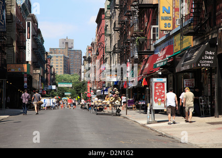 Orchard Street, Lower East Side, Manhattan, New York City, États-Unis d'Amérique, Amérique du Nord Banque D'Images