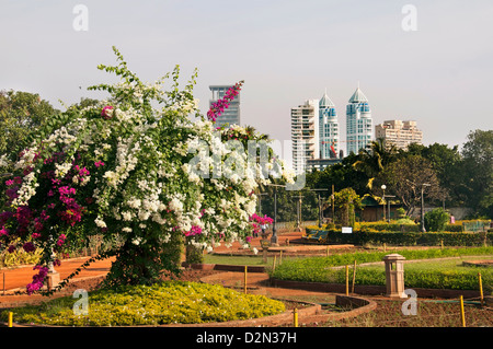 Shri Phirozshah Mehta jardin suspendu - Ferozeshah Mehta Gardens Malabar hill Mumbai Inde la banlieue de Bandra Architecture moderne Banque D'Images