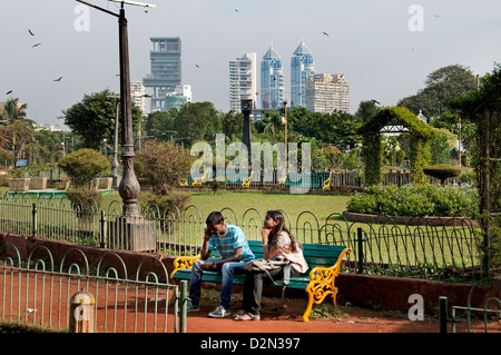 Shri Phirozshah Mehta jardin suspendu - Ferozeshah Mehta Gardens Malabar hill Mumbai Inde la banlieue de Bandra Architecture moderne Banque D'Images