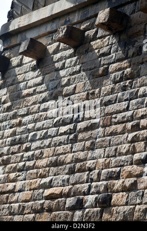 Tameside - ouvrages de maçonnerie dans les bâtiments - ouvrages de maçonnerie sur viaduc ferroviaire Banque D'Images