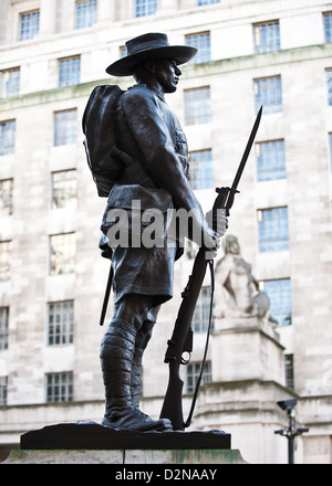 Le monument aux soldats Gurkha à Londres Banque D'Images