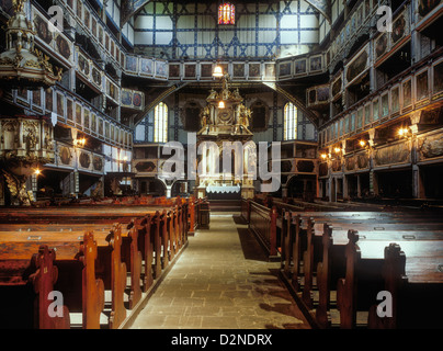 L'Église évangélique de la Paix à Jawor, Basse Silésie, Pologne, UNESCO World Heritage site. Banque D'Images