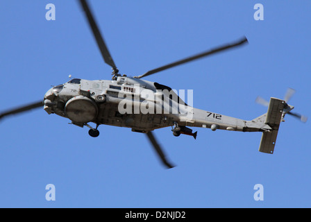 Marine américaine Sikorsky SH-60 Seahawk Hélicoptère Banque D'Images