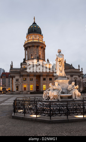 Deutscher Dom -La Cathédrale allemande,Berlin,Allemagne,Gendarmenmarkt Banque D'Images