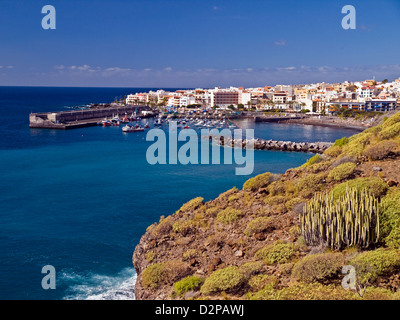 Playa de San Juan sur la côte ouest de Tenerife, Canaries, Espagne Banque D'Images