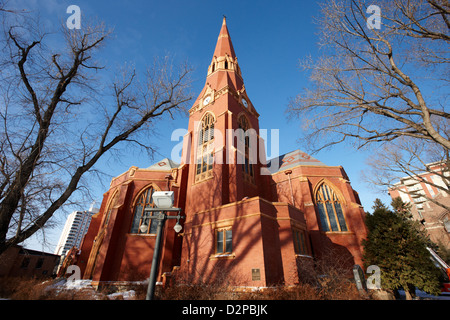 Cathédrale de St John the Evangelist Saskatoon Saskatchewan Canada Banque D'Images