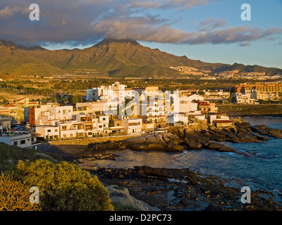 La Caleta, sur la côte ouest de Tenerife, Canaries, Espagne Banque D'Images