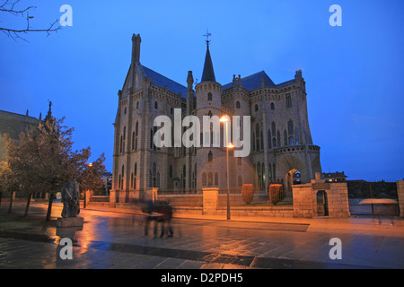 Astorga Cathedral, Leon, Camino de Santiago, Espagne, Europe, Banque D'Images