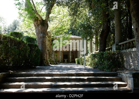 Cette photo a été prise à la Villa Lante à Bagnaia, près de Viterbe dans la région Latium, en Italie. Banque D'Images