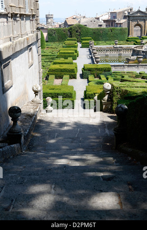 Cette photo a été prise à la Villa Lante à Bagnaia, près de Viterbe dans la région Latium, en Italie. Banque D'Images