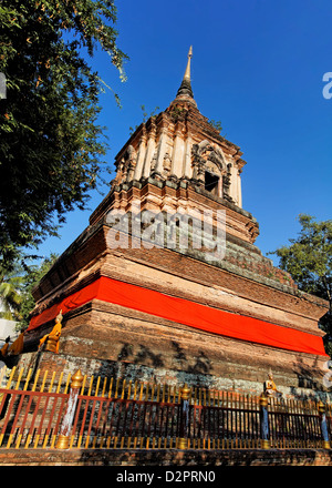 Chedi de Wat Lok Moli (Molee) / / Chiang Mai Thaïlande Banque D'Images