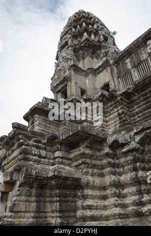 Angkor Wat, Site du patrimoine mondial de l'UNESCO, Siem Reap, Cambodge, Indochine, Asie du Sud, Asie Banque D'Images