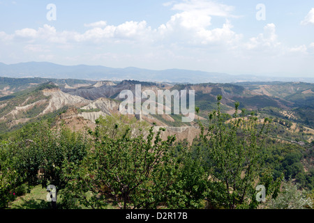 Civita di Bagnoregio. Le Latium. L'Italie. Cette photo a été prise à l'awe-inspiring hill ville de Civita di Bagnoregio Banque D'Images