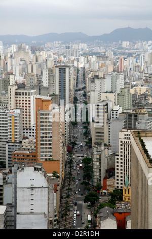 Skyline de Sao Paulo, Brésil, Amérique du Sud Banque D'Images