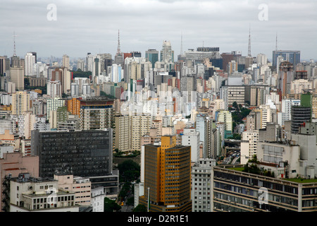 Skyline de Sao Paulo, Brésil, Amérique du Sud Banque D'Images
