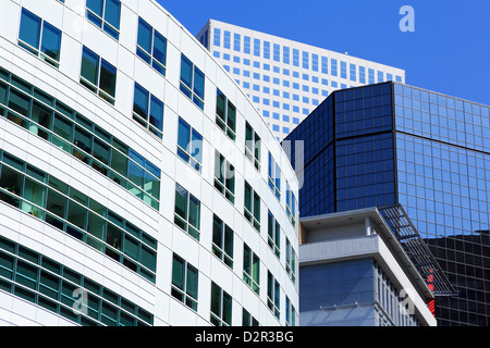 Gratte-ciel sur Broadway, Denver, Colorado, États-Unis d'Amérique, Amérique du Nord Banque D'Images