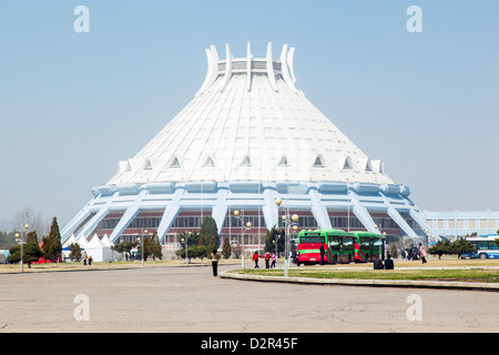 Indoor Sports Stadium, Pyongyang, République populaire démocratique de Corée (RPDC), la Corée du Nord, d'Asie Banque D'Images