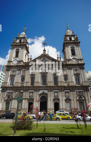 Église Notre Dame de Candelaria, Centro, Rio de Janeiro, Brésil, Amérique du Sud Banque D'Images