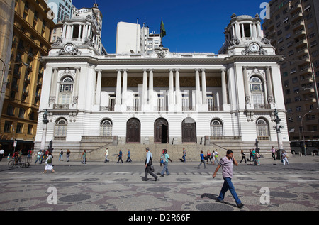 Camara Municipal (Mairie) à Praca Floriano Floriano (Square), Centro, Rio de Janeiro, Brésil, Amérique du Sud Banque D'Images