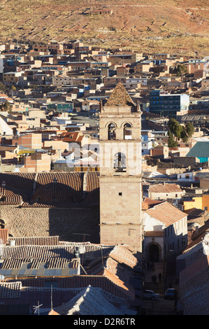 Vue sur le Convento de San Francisco, Potosi, UNESCO World Heritage Site, Bolivie, Amérique du Sud Banque D'Images