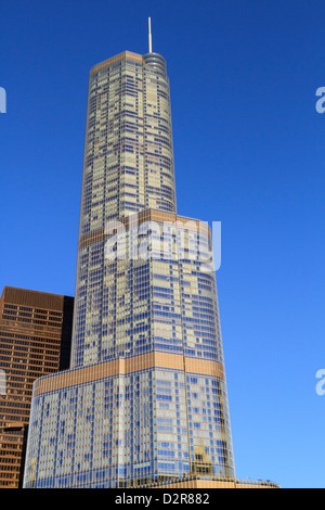 Trump Tower, Chicago, Illinois, États-Unis d'Amérique, Amérique du Nord Banque D'Images