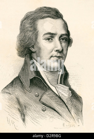 William Pitt le Jeune, 1759 - 1806. Homme politique britannique et premier ministre. Banque D'Images