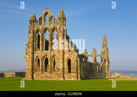 L'Abbaye de Whitby, North Yorkshire Angleterre Banque D'Images