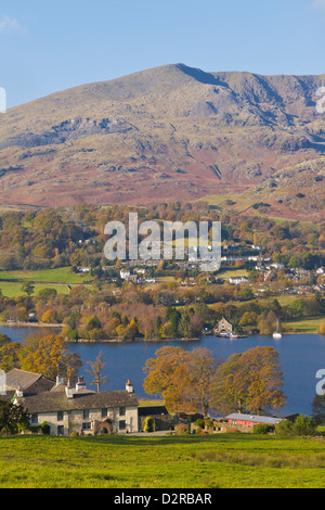 Coniston Water Lake District Cumbria England Banque D'Images