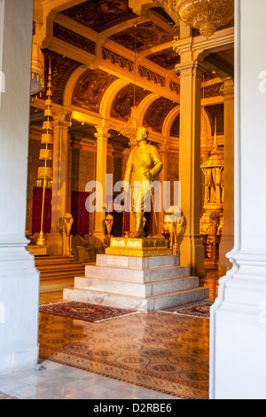 Salle du trône du Palais Royal, Phnom Penh, Cambodge., Indochine, Asie du Sud-Est, l'Asie Banque D'Images