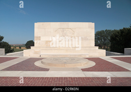 L'Bellicourt Monument américain, Saint-Quentin (Aisne), France. Banque D'Images