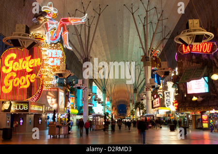 USA, Nevada. Fremont Street Experience Las Vegas, Nevada. Banque D'Images