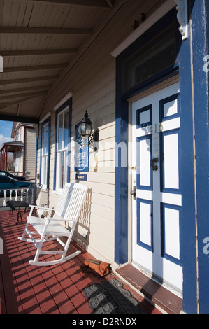 USA, Nevada. Edith Palmer's Country Inn (un style victorien construit en 1863) Virginia City, Nevada. Banque D'Images