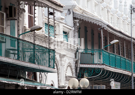 Jummah mosque, Port Louis, ile Maurice Banque D'Images