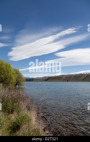 Rivercreek près de Cromwell, Nouvelle-Zélande Banque D'Images