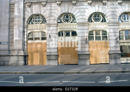 Des scènes de la manifestations du G20 à Londres en 2009 Banque D'Images