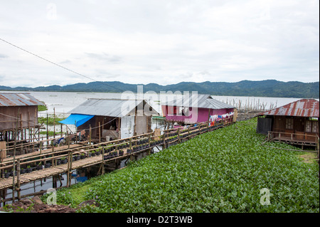 Lac Tondano, Sulawesi, Indonésie, Asie du Sud, Asie Banque D'Images