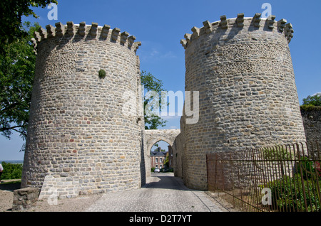 Porte de Nevers gate St Valery sur Somme Banque D'Images