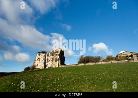 La tour gothique sur Calton Hill, l'emplacement de l'original de l'Observatoire d'Edimbourg Banque D'Images