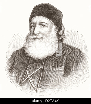 Muhammad Ali Pacha al-Mas'ud ibn Agha, 1769 -1849. Le commandant de l'armée ottomane en albanais, Wāli et l'auto-déclaré Khédive d'Egypte Banque D'Images