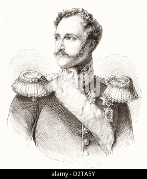 Nicholas I, 1796 - 1855. Empereur de Russie. Banque D'Images