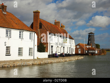 Le port de Langstone, Havant, West Sussex, Angleterre, Royaume-Uni. Banque D'Images