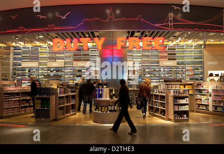 Istanbul, Turquie, Boutiques dans l'aéroport International Ataturk Banque D'Images