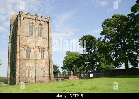 Cambuskenneth Abbey (HS) Clocher Stirling en Écosse Banque D'Images